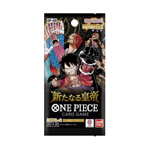 BANDAI｜OP 09 新世界的皇帝 補充包 日版(全新未拆)
