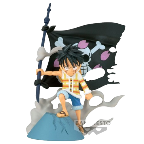 BANPRESTO｜航海王 WCF LOG STORIES 蒙其·D·魯夫 看!沒折斷