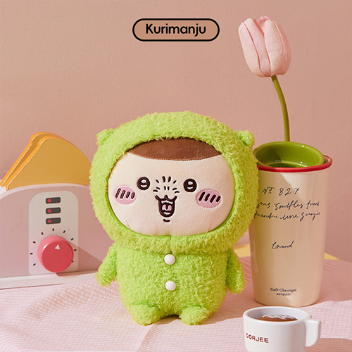 MINISO｜chiikawa系列睡衣坐姿公仔 Kurimanju