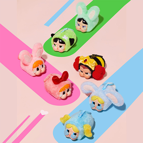 CRYBABY x 飛天小女警 搪膠毛絨盲盒(隨機出貨)