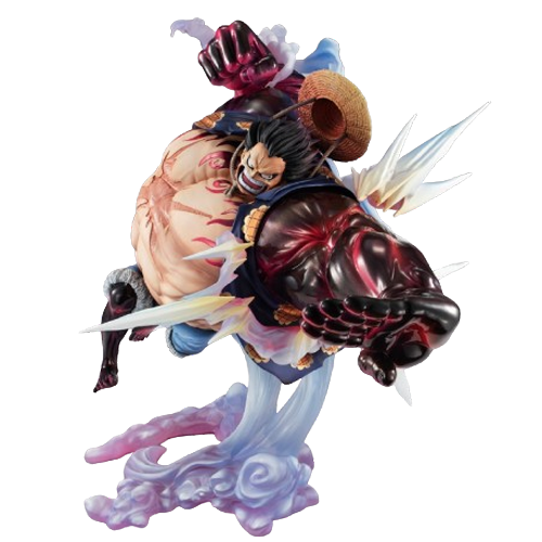 MegaHouse｜海賊王 P.O.P SA-MAXIMUM 蒙其·D·魯夫 四檔 彈跳男Ver.2(版本隨機)