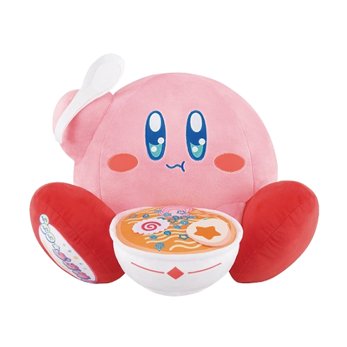 Pupupu★拉麵 卡比造型絨毛娃娃(不可回收)