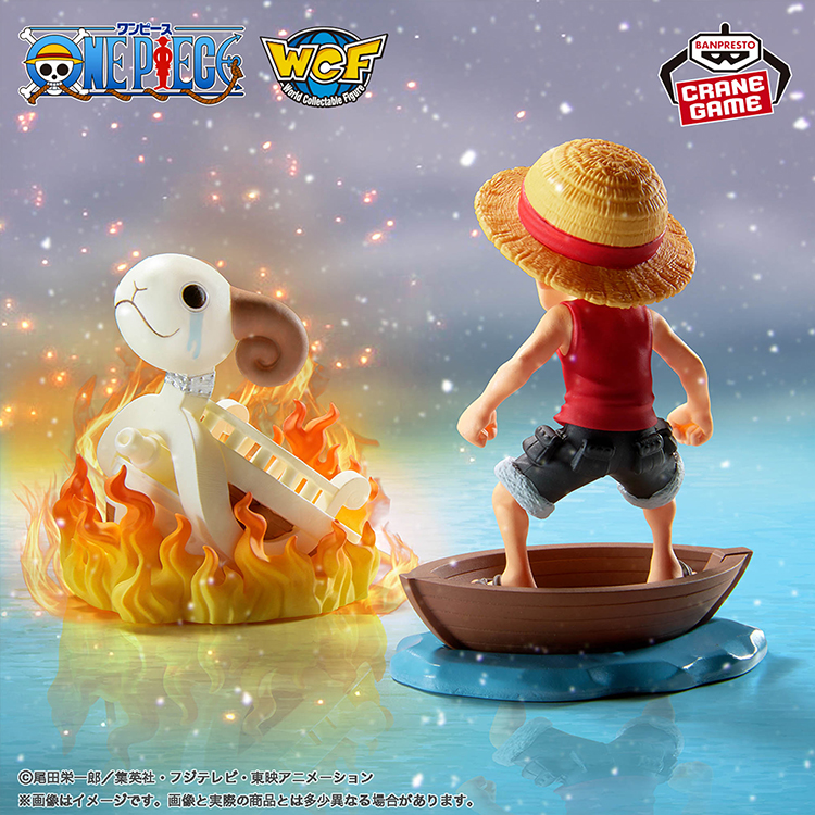 BANPRESTO｜ 航海王 WCF LOG STORIES 蒙其·D·魯夫＆梅利號 景品