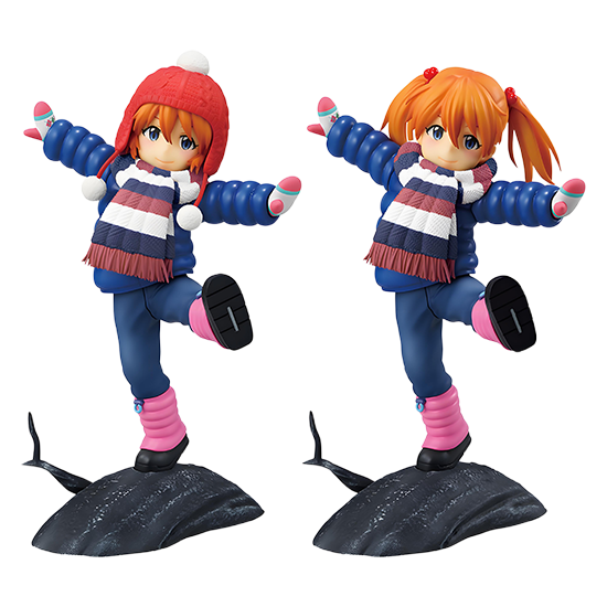 日版 幼年版 式波．明日香．蘭格雷 公仔(隨機出貨)