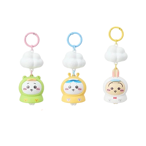 Miniso x Chiikawa｜夏日季雨衣發光掛件(隨機出貨)