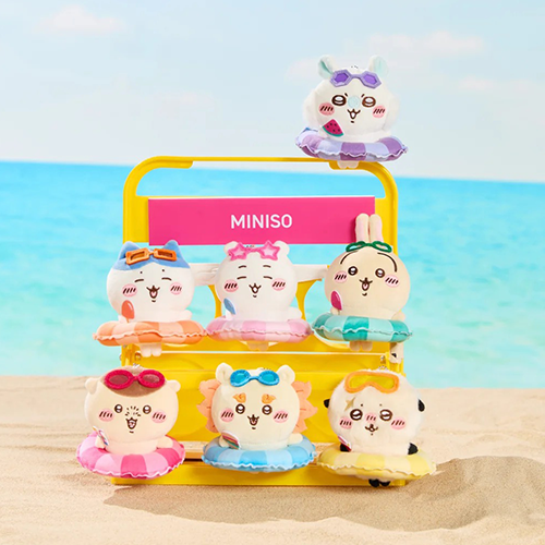 Miniso x Chiikawa｜夏日季泳圈掛件(隨機出貨)
