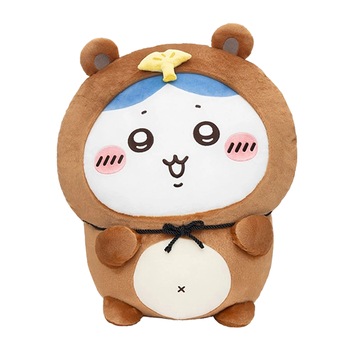 Chiikawa｜超大狸貓毛絨玩偶 哈奇喵