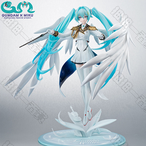 MegaHouse|機動戰士鋼彈45周年x初音未來 Lucrea 初音未來 飛翼鋼彈零式EW