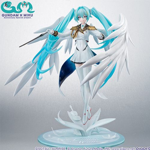 MegaHouse｜機動戰士鋼彈45周年x初音未來 Lucrea 初音未來 飛翼鋼彈零式EW[26年7月發售]