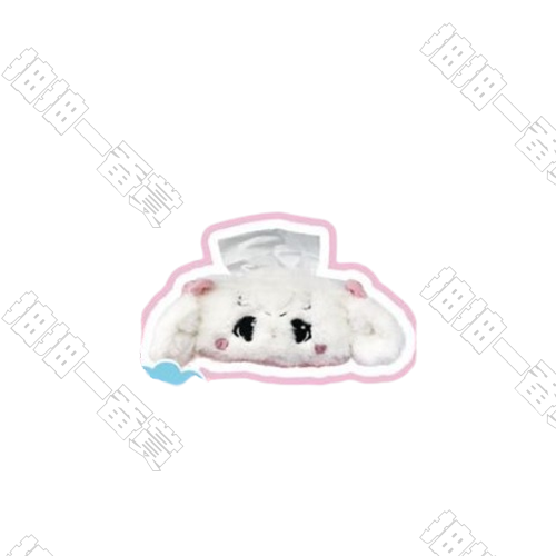 Luna毛絨紙巾盒