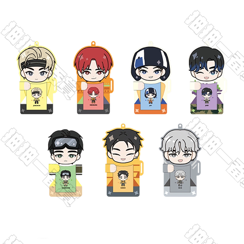 MINISO｜ENHYPEN Character 牽手卡套掛飾(隨機出貨)