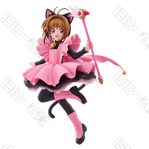 GSC｜POP UP PAPADE 木之本櫻 黑貓風戰鬥服Ver. L size
