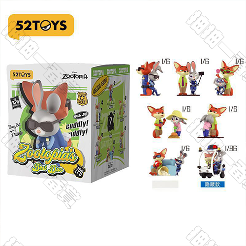 52TOYS｜動物方程式 拍檔公仔盲盒(隨機出貨)