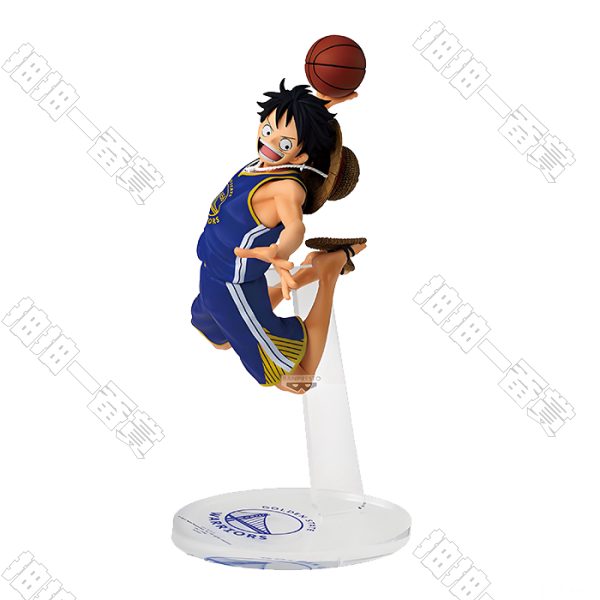 BANDAI｜ONE PIECE×NBA MSP 蒙奇·D·魯夫 金洲勇士隊