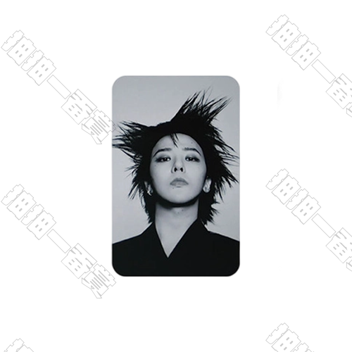 G-DRAGON｜Übermensch Ktown4u特典卡 Photocard Ver.