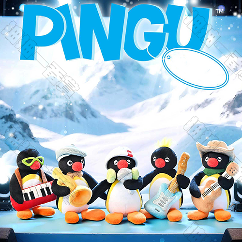 SHANDMOO｜Pingu 音樂系列 毛絨掛件(隨機出貨)