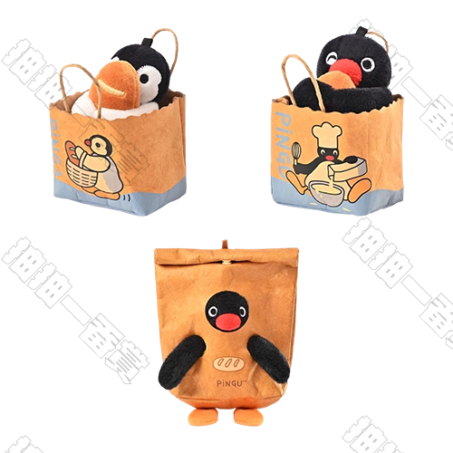 SHANDMOO｜Pingu 麵包坊系列 毛絨掛件(隨機出貨)