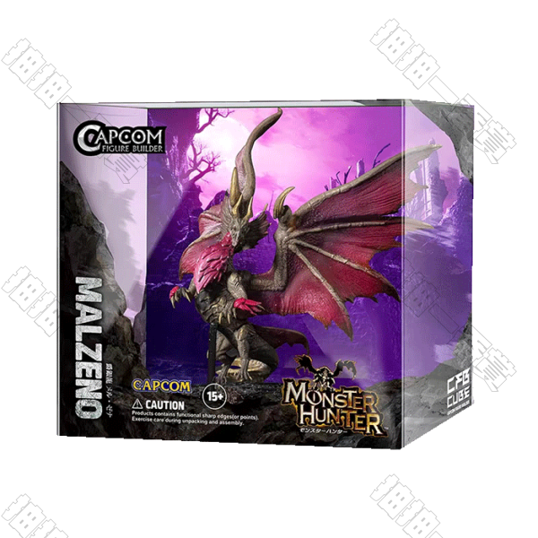 CAPCOM｜魔物獵人 CUBE 爵銀龍(拆盒發貨)