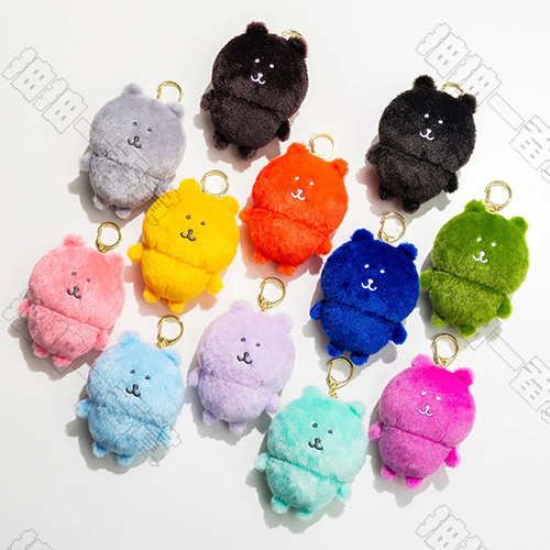Joke Bear AND FRIENDS｜彩色熊系列 毛絨掛件(隨機出貨)