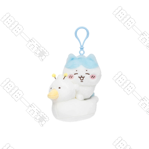 Chiikawa｜baby鴨鴨毛絨掛件 小八貓
