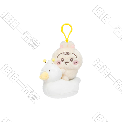 Chiikawa｜baby鴨鴨毛絨掛件 烏薩奇