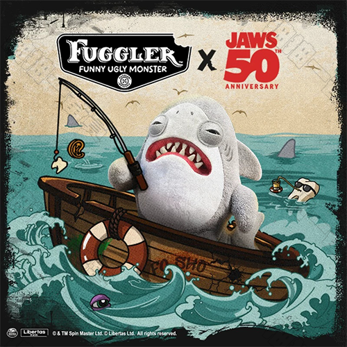 Fuggler｜牙齒怪 大白鯊系列 毛絨公仔