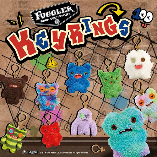 Fuggler｜牙齒怪 毛絨掛件(隨機出貨)