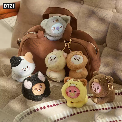 LINE FRIENDS｜BT21 動物園2.0系列 毛絨掛件(隨機出貨)