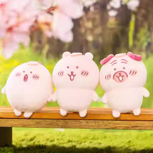 Joke Bear AND FRIENDS｜櫻花系列 毛絨掛件(隨機出貨)