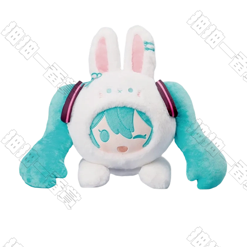 陸版 MIKU趴趴毛絨玩偶