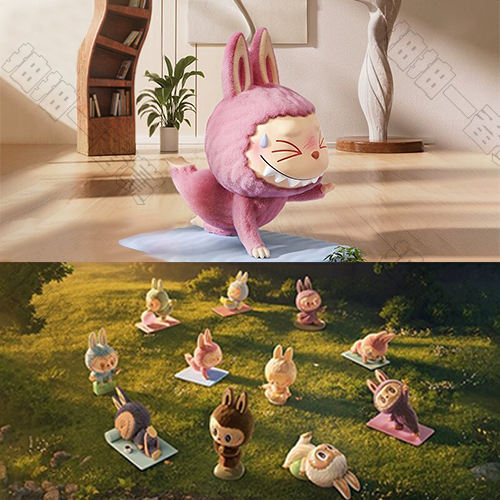 THE MONSTERS 慵懶瑜伽系列 盲盒(中盒10入)