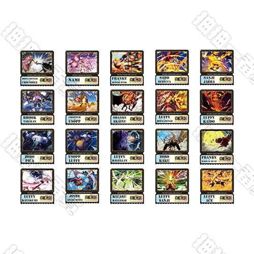 TOEI｜航海王25週年 紀念鐳射票盲盒(隨機出貨)