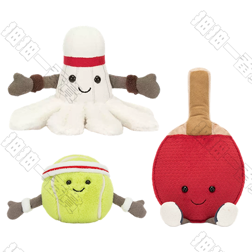 jELLYCAT｜趣味運動系列 毛絨公仔(隨機出貨)