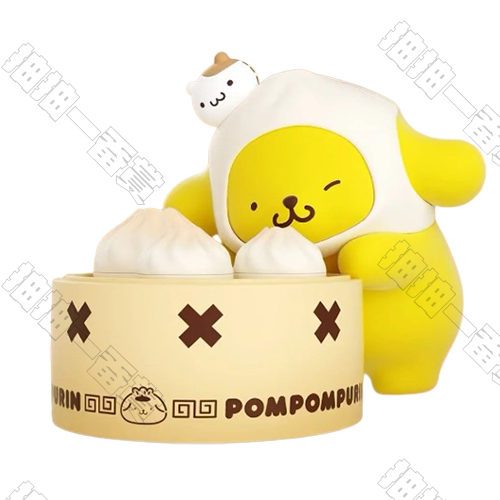 KFC x Sanrio 布丁狗 蒸蒸日上噴霧玩具