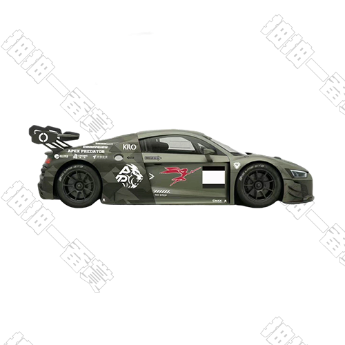 Kilo｜AUDI R8 LMS GT3 EVO TBC 達爾文 合金汽車模型[26年9月發售]