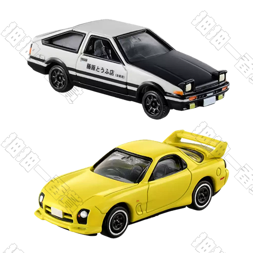TOMICA｜頭文字D RX-7/AE86 汽車模型(隨機出貨)