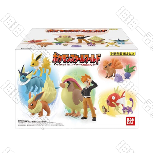 BANDAI ｜Scale World 關都地區2(版本隨機)[26年10月發售]