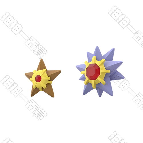 BANDAI ｜Scale World 關都地區 海星星&寶石海星(版本隨機)