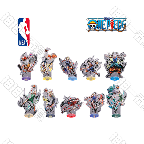 BANDAI｜ONE PIECE×NBA 壓克力擺件(隨機出貨)[26年6月發售]