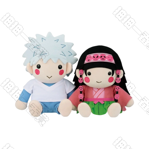 日版 奇犽＆阿路加 絨毛玩偶組