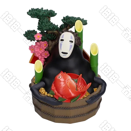 吉卜力共和國｜神隱少女 無臉男松竹梅 吉祥擺飾