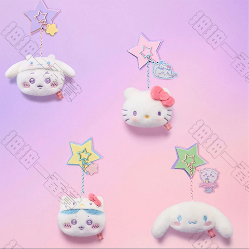 Miniso｜characters系列 大頭毛絨掛件(隨機出貨)