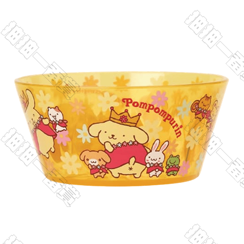 日版 塑膠碗 黃色