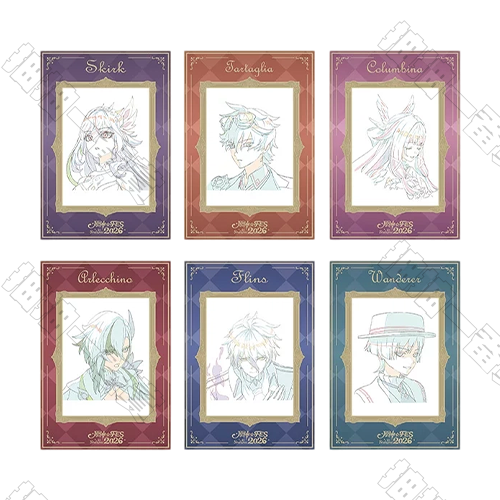 miHoYo｜原神 嘉年相聚系列 原畫折光卡(隨機出貨)