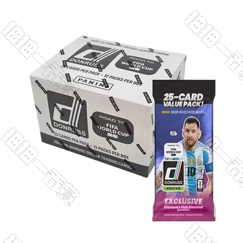 25-26 Panini Donruss Road To FIFA World Cup 26™ Fat pack 整盒