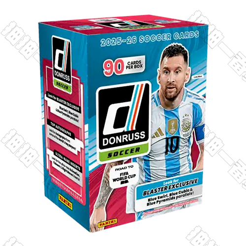 25-26 Panini Donruss Road To FIFA World Cup 26™ Blaster 整盒