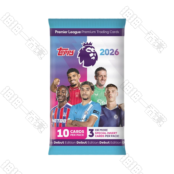 26 Topps Premier League Packets 單包
