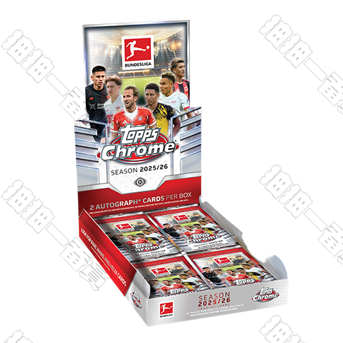 25-26 Topps Chrome Bundesliga Hobby盒 單包