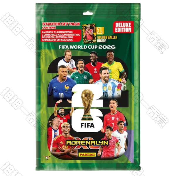 Panini FIFA World Cup 2026 Adrenalyn XL 精裝起始包
