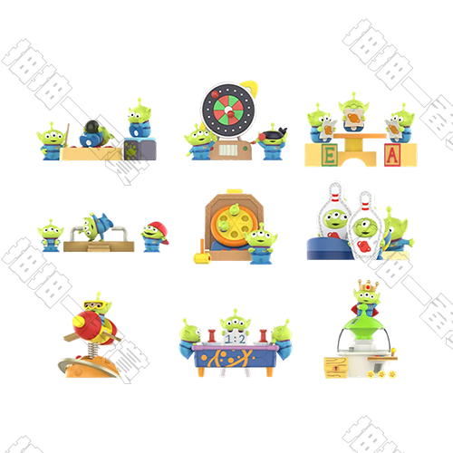 POP MART｜玩具總動員 三眼仔 聚會遊戲系列盲盒(隨機出貨)